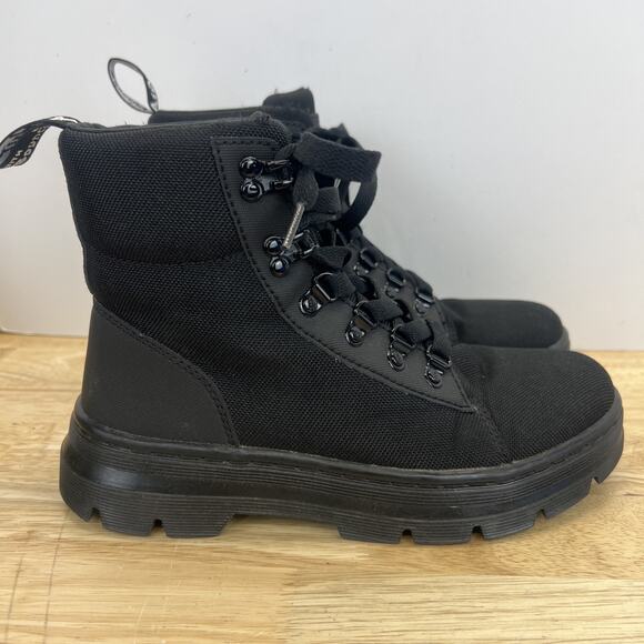 Dr. Martens Combs W Poly Casual Boots Womens Size 8 Black NJ004 main image 10